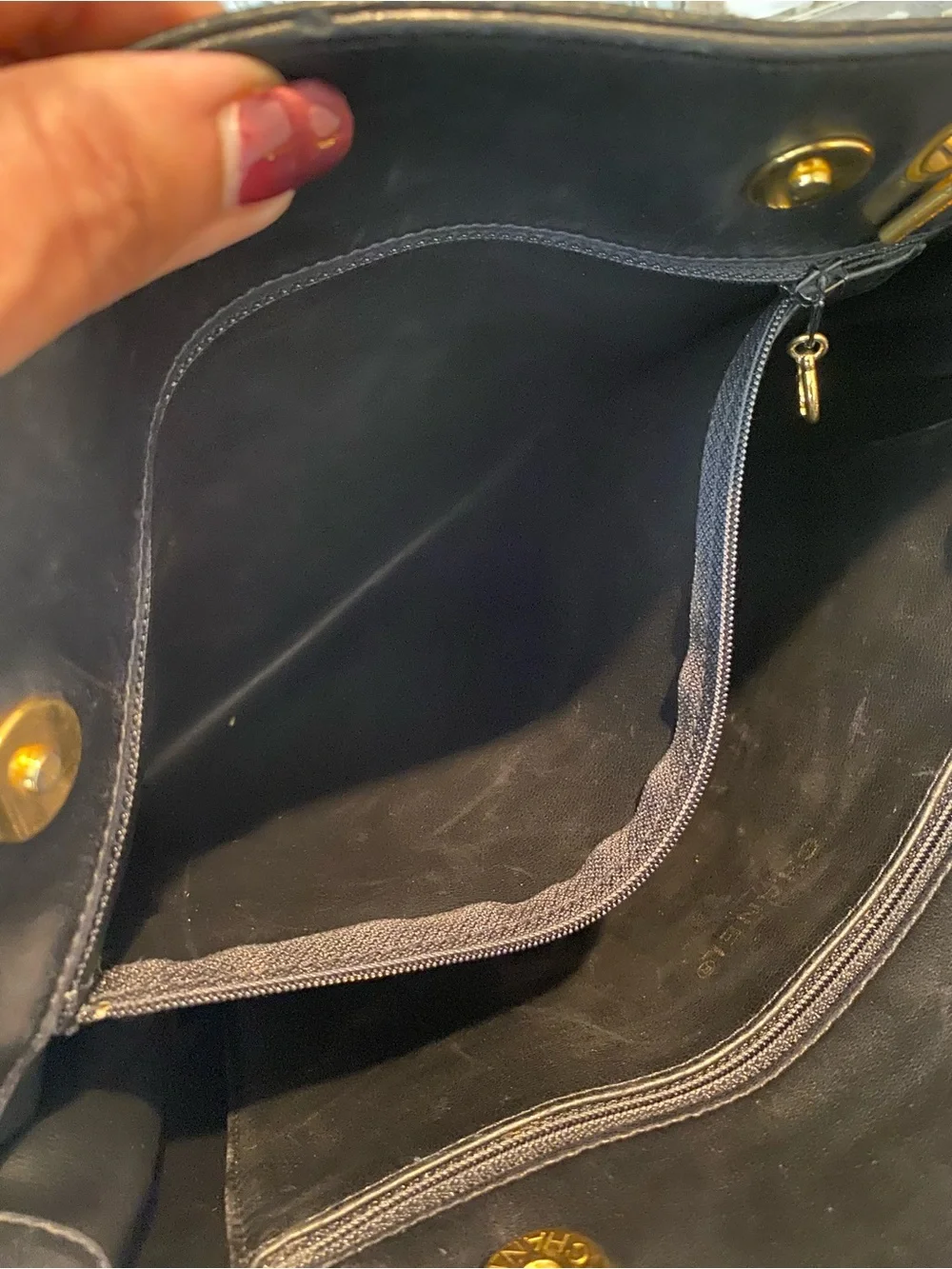 CHANEL Timeless CC Tote in Black Lambskin Leather with 24k gold-plated hardware